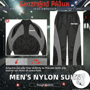 Chándal Deportivo de Invierno para Hombre de Alta Calidad, con Cremallera, Estilo Urbano, Venta al por Mayor, Chándal de Jogging de Poliéster de Punto Transpirable - Product Image 2