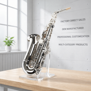 <span class=keywords><strong>Saxophone</strong></span> E-Down MAS-100N, tonalité EB, nickelé, portable, <span class=keywords><strong>jazz</strong></span> - Product Image 3