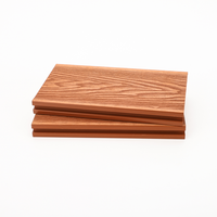 Plancher composite WPC brossé à la filière, nouvelle technologie, aspect bois profond, en PVC gaufré 3D, pour extérieur, qualité usine