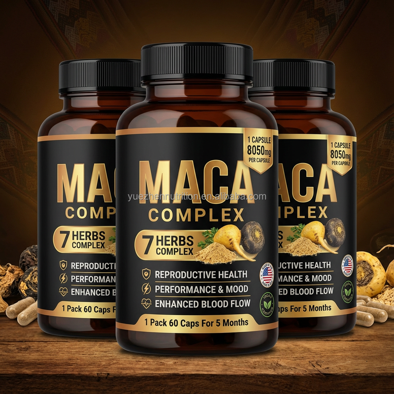 Men s Natural Maca Plus Capsules