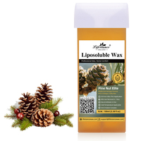 Lifestance - Cartucho de Cera Depilatoria en Roll-on de 100 g, Cera Depilatoria en Rollo para Depilación, Cera Caliente para Depilación de Bikini y Cuerpo Completo