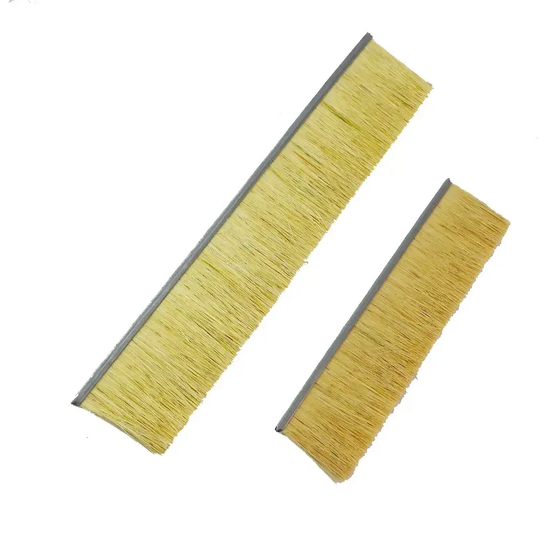 Wood polishing sisal strip brush Industrial cleaning sandpaper sisal strip brush wire polishing sisal roll brush