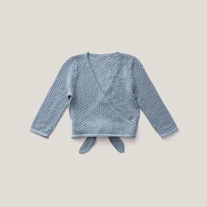Nouvelle Collection Printemps 2026 – Cardigan en Tricot pour Bébé Fille, Col en V, à Nouer sur le Devant, <span class=keywords><strong>Pull</strong></span> Cache-cœur Respirant à Manches Longues, Manteau Décontracté pour Tout-petits - Product Image 4