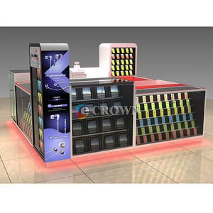 Kiosk for Mall Kiosk Design Flounce <strong>Pl</strong> Mobile Phone Repair Cabinet Handset Display Design Sky Lights Phone Repair Cabinet OEM - Product Image 2