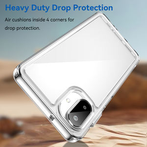 Coque de téléphone transparente pour <span class=keywords><strong>Samsung</strong></span> A07, coque arrière anti-rayures en TPU + acrylique antichoc <span class=keywords><strong>2</strong></span> en 1 pour <span class=keywords><strong>Samsung</strong></span> <span class=keywords><strong>Galaxy</strong></span> A07 - Product Image 5