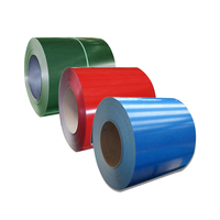 Bobine d'acier galvanisé prépeint PPGI, bobine d'acier revêtue de couleur pour la fabrication de panneaux de toiture et de murs