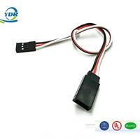 Kabel Y-Splitter Servo RC Kustom Berkualitas Tinggi 1 ke 2/3/4 Kabel Ekstensi untuk Model Kendali Jarak Jauh