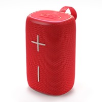 TG-464 5.3 Haut-parleur portable d'extérieur en plastique, anti-poussière, anti-chute, avec micro intégré, lumière LED sans fil, subwoofer 10W, lecteur de carte, cadeau