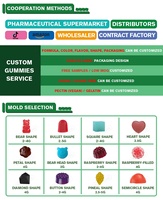Gummies à l'extrait de chanvre premium personnalisées avec de l'huile de graines de chanvre, relaxation naturelle et soutien du sommeil, bonbons à la gélatine au chanvre puissants pour adultes