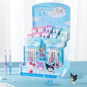 Joytop SR 672-3 collezione Sanrio Good Time all'ingrosso tramite simpatico supporto per penna neutro con clip in plastica per ufficio ST + Quick Dry