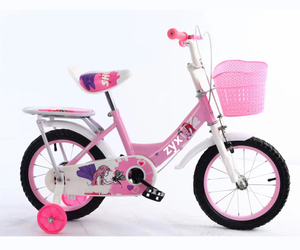 Vélo pour enfants, vélo pour enfants de 12, 14, 16, 18 pouces, cadre en acier carbone, vélo pour enfants de 5 à 12 ans, vélo rose pour enfants - Product Image 5
