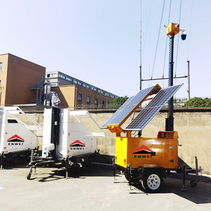 Trailer CCTV Mobile Tenaga Surya Desain Baru 2026 untuk Lokasi Konstruksi - Product Image 2
