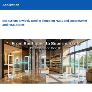 Sistema Antifurto per Negozi 58kHz, Sensori di Allarme AM per Calzature con Debugging Remoto - Product Image 2