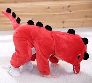 TONWHAR Combinaison <span class=keywords><strong>dinosaure</strong></span> en gros pour enfant, pyjama animal avec fermeture éclair, barboteuse pour bébés garçons et filles - Product Image 6