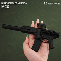 Fusil de sniper jouet réaliste en alliage métallique détachable, modèle Mini SIG MCX, fourni par l'usine