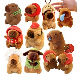 Peluche de Capibara, Juguete Antiestrés para Aliviar la Ansiedad, Juguete de Peluche Divertido para Jugar, Juguete Antiestrés de Capibaras - Product Image 5