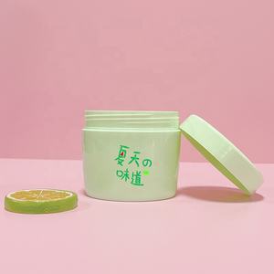 Luxe 250ml Mat Pastel <span class=keywords><strong>rose</strong></span> Vert PET Pot Cosmétique 8oz Corps Gommage Beurre <span class=keywords><strong>Argile</strong></span> <span class=keywords><strong>Cheveux</strong></span> <span class=keywords><strong>Masque</strong></span> Gel Soins De La Peau PCR Pot De Crème En Plastique - Product Image 3