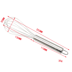 <span class=keywords><strong>Fouet</strong></span> existant en acier inoxydable de qualité alimentaire, sac de saint-valentin pour fête de bébé, batteur à œufs rotatif pour <span class=keywords><strong>cuisine</strong></span> - Product Image 4