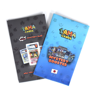 ゲームカードスリーブ包装用のカスタムデザインの印刷されたホイル金属化ラミネートバックシール袋ヒートシールマイラーバッグ - Product Image 4