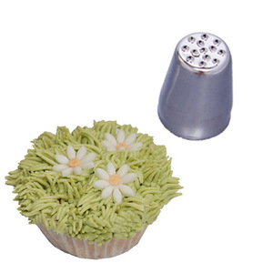 Flower Basket Piping Tip 304 Stainless Steel Cake Decorating Tool Reusable For Birthday Cakes - Product Image 1