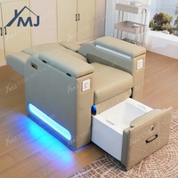Fauteuil Pédicure de Luxe Sans Tuyau pour Salon de Manucure et Spa des Pieds Professionnel
