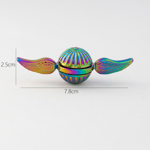 Jouet anti-stress Gyro Ball doré très populaire, jouet en métal pour soulager l'anxiété, spinner pour adultes et enfants - Product Image 6