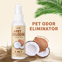 Ecologische huisdierengeurspray met langdurige bloemige/fruitige geur, deodorant voor honden en katten