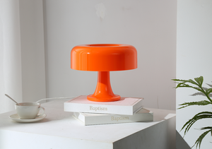 Orange Mushroom <strong>Lamp</strong> with 3 Lighting Modes <strong>Table</strong> Light for Bedroom, Dimmable <strong>Funky</strong> Unique Light Cool Home Decor Aesthetic - Product Image 5