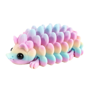 Ornements de hérissons de dessin animé imprimés en 3D, articulations mobiles, jouets pour enfants, artisanat créatif transfrontalier, modèle - Product Image 5