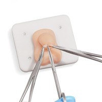 Modèle de formation à la circoncision infantile - Simulateur d'enseignement médical avec 5 plaques de prépuce remplaçables pour la pratique chirurgicale