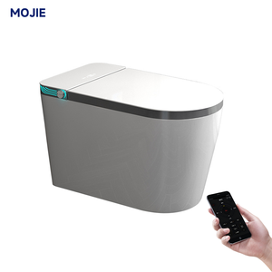 Toilette intelligente monobloc avec commande vocale par application, lumière d'ambiance, bidet, auto-nettoyage et séchage MJ-MTZN-0002 - Product Image 1
