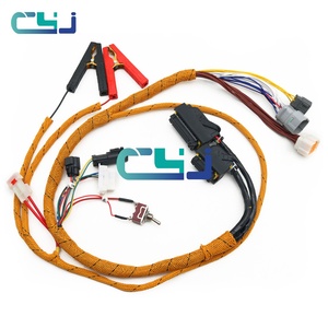 Arnés de cableado de arranque del motor 6WG1 4UK1 6HK1 4HK1 para excavadora ISUZU, cable de prueba de arranque, piezas de maquinaria de construcción - Product Image 1