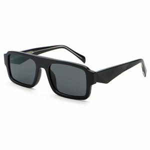 Lunettes de soleil carrées rétro à monture plate Superhot Eyewear 80814 Fashion 2025 - Product Image 1