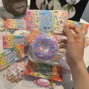 Elonna TPE <b>Squishy</b> Donuts & Cat Paw Squeeze <b>Toy</b>-Soft Handmade for Kids 8-13 Years - Product Image 5