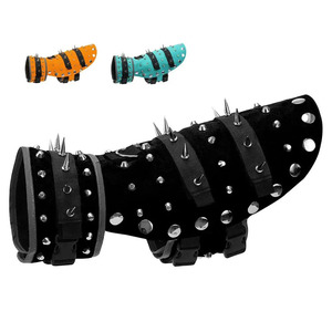 Nuevo diseño único, ropa reflectante visible para mascotas, arnés para perros, chaleco, chaqueta, remaches de Metal, ropa cálida antimordedura para perros - Product Image 2