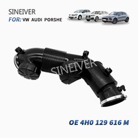 Manifold asupan baru untuk Audi A8 2010-2013 Hose Hose selang asupan mesin mobil