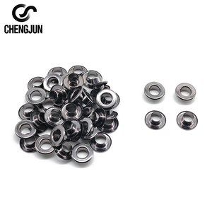 Kim loại phẳng dây giày với máy giặt 5mm Đồng giày & Túi phụ kiện phần cứng tùy chỉnh kích thước cho quần áo & phụ kiện may mặc - Product Image 3
