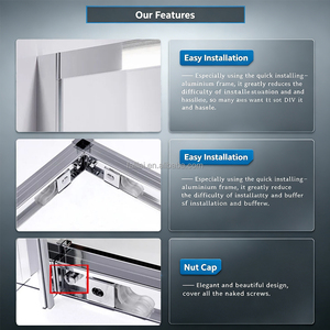 Bagno Prefabbricato Modulare Integrato Tutto in Uno con Cabina <span class=keywords><strong>Doccia</strong></span> e Porta Scorrevole per Hotel e Edifici - Product Image 4