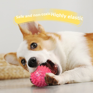 Jouets à mâcher <span class=keywords><strong>pour</strong></span> animaux de compagnie Screaming Spikeball 7,5 cm, jouets à billes à picots <span class=keywords><strong>pour</strong></span> chiens, jouets à billes à picots, jouet à billes <span class=keywords><strong>pour</strong></span> animaux de compagnie, balle anti-stress moelleuse - Product Image 2