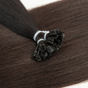 Capelli Veri Fusion K Tip Lisci con Cheratina, 12-20 Pollici, in Capsule, 50 pz/confezione, 30g, Pre-bonded, per Donna - Offerta Calda - Product Image 2