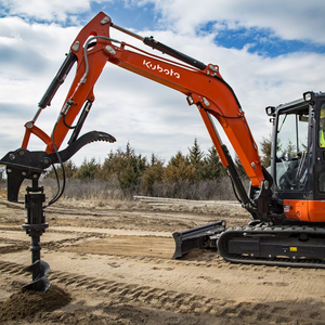 Nieuwe Reserveonderdelen Mini Hydraulische Oem Grond Aarde Vijzel Voor Graafmachine Boor Roestvrij Staal Digger Aandrijving Boormachine - Product Image 3