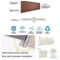 Tuiles de toit Matériaux de construction métalliques Panneau sandwich en polyuréthane pour la construction de toits de villas
