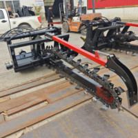 Nueva Zanjadora Agrícola de 3 Puntos Montada en Tractor, Accionada por Toma de Fuerza (PTO), con Caja de Engranajes de Alta Precisión y Nivel de Seguridad Superior para Uso en Zanjas