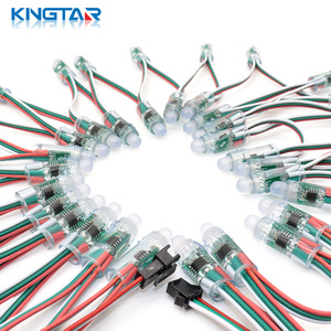 <span class=keywords><strong>WS2811</strong></span>子弹像素RGB发光二极管灯12毫米防水IP68 50像素串<span class=keywords><strong>2</strong></span>年保修景观点灯塑料车身 - Product Image 3