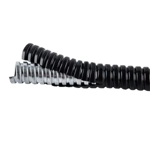Metal conduit with PVC sheathing P3 type flexible metal hose