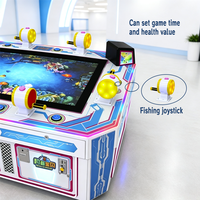 Machine de jeu de pêche à 6 joueurs, jeu vidéo d'arcade à monnayeur pour parc d'attractions et centre de jeux