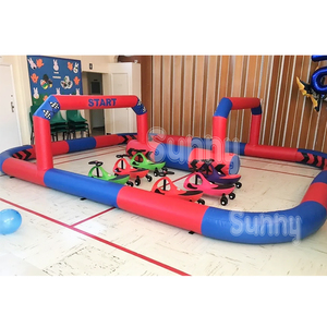 Nhà Máy Giá <span class=keywords><strong>Inflatable</strong></span> Bumper xe theo dõi <span class=keywords><strong>Inflatable</strong></span> đi Kart đua theo dõi <span class=keywords><strong>Inflatable</strong></span> zorb bóng đua theo dõi để bán - Product Image 5