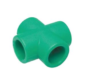 PPR交叉配件等交叉配件替换弯曲配件功能中国厂家直销ppr管道配件 - Product Image 1