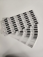 Autocollant d'étiquette adhésive imprimé étanche en PVC personnalisé de haute qualité d'impression numérique directe d'usine professionnelle pour électrique