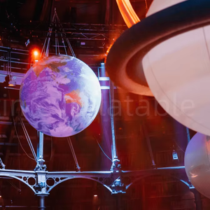 2m 3m 4m khổng lồ PVC Inflatable tám hành tinh sự kiện ngoài trời năng lượng mặt trời hệ thống Trái Đất mặt trăng Inflatable bóng - Product Image 1